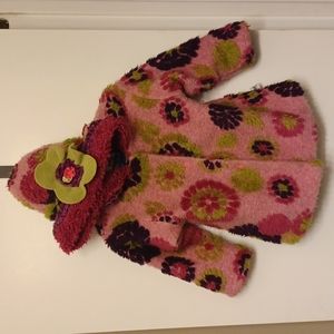 Corky&company fleece swing winter coat size 18-24 months